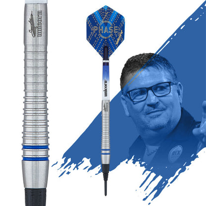 Unicorn Phase 6 World Champion Gary Anderson Soft Dart Presentation Box