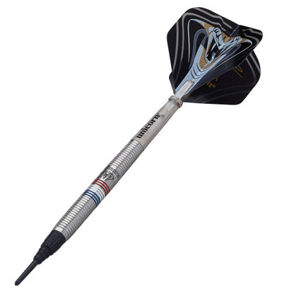 Unicorn Maestro Jeffrey de Zwaan P2 Black Soft Darts