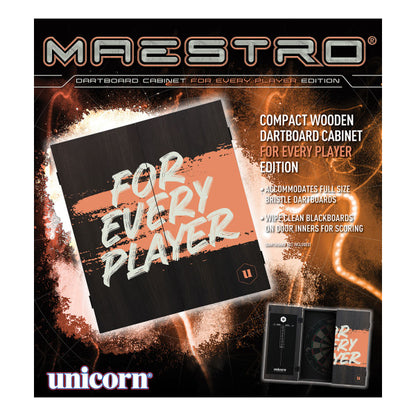 Unicorn Maestro For Every Player Dartboard Cabinet