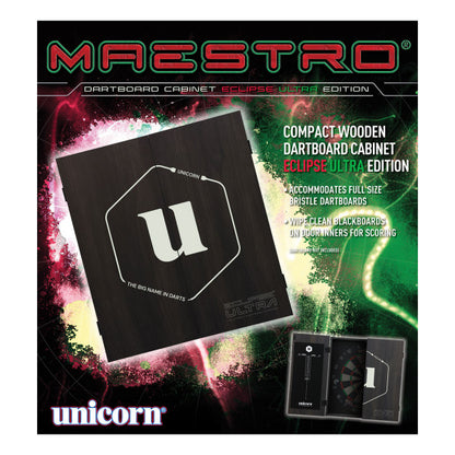 Unicorn Maestro Eclipse Ultra Dartboard Cabinet