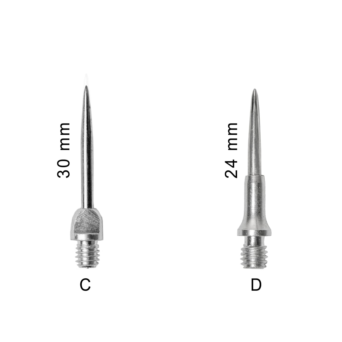 BULL'S Stahlspitzen Aluminium 2BA