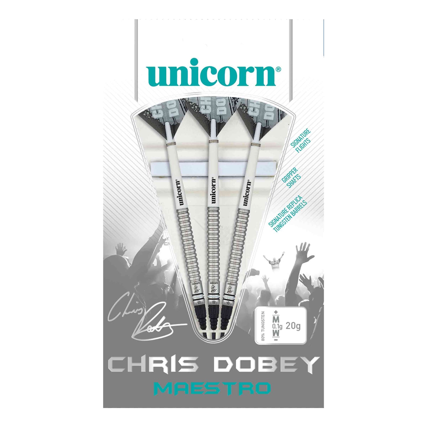 Unicorn Maestro Chris Dobey Soft Darts