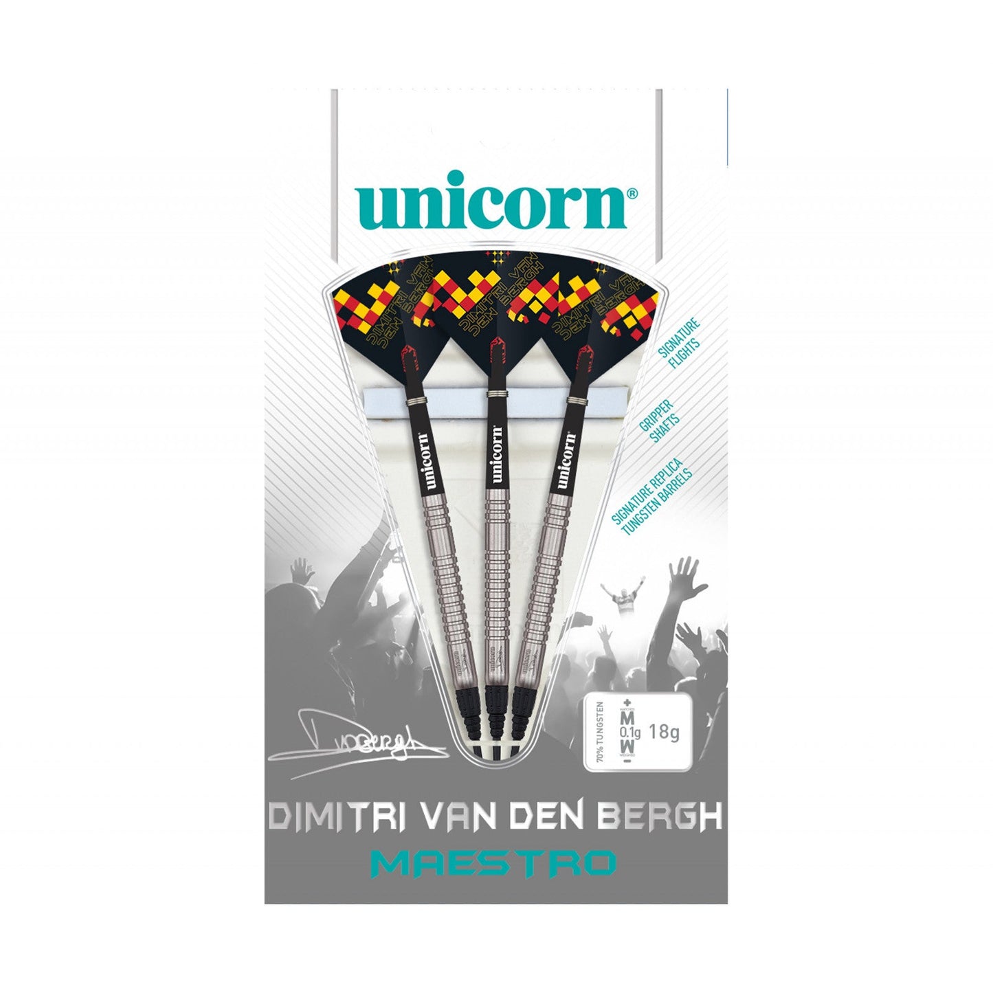 Unicorn Maestro Dimitri van den Bergh Soft Darts