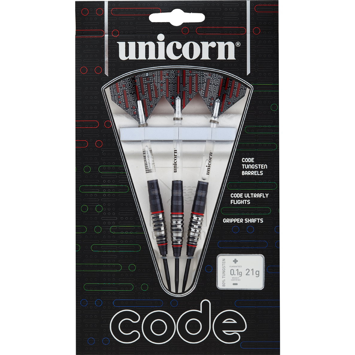 Unicorn Code Steel Darts