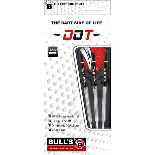 BULL'S Dot D2 90% Tungsten Steel Dart