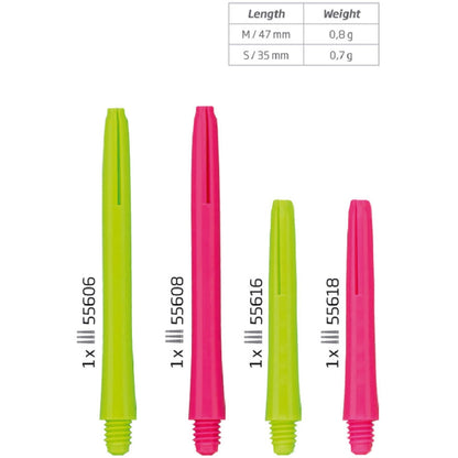 BULL'S Neon Nylon Shaft