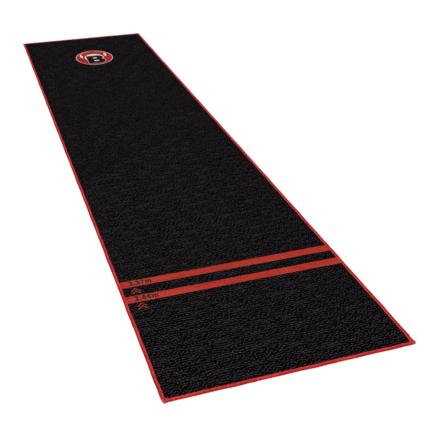 BULL'S Carpet Mat "170" Black