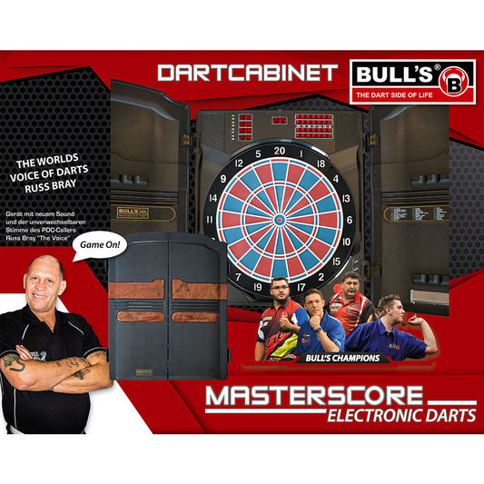 BULL'S Master Score RB Sound Elektronik Dartboard