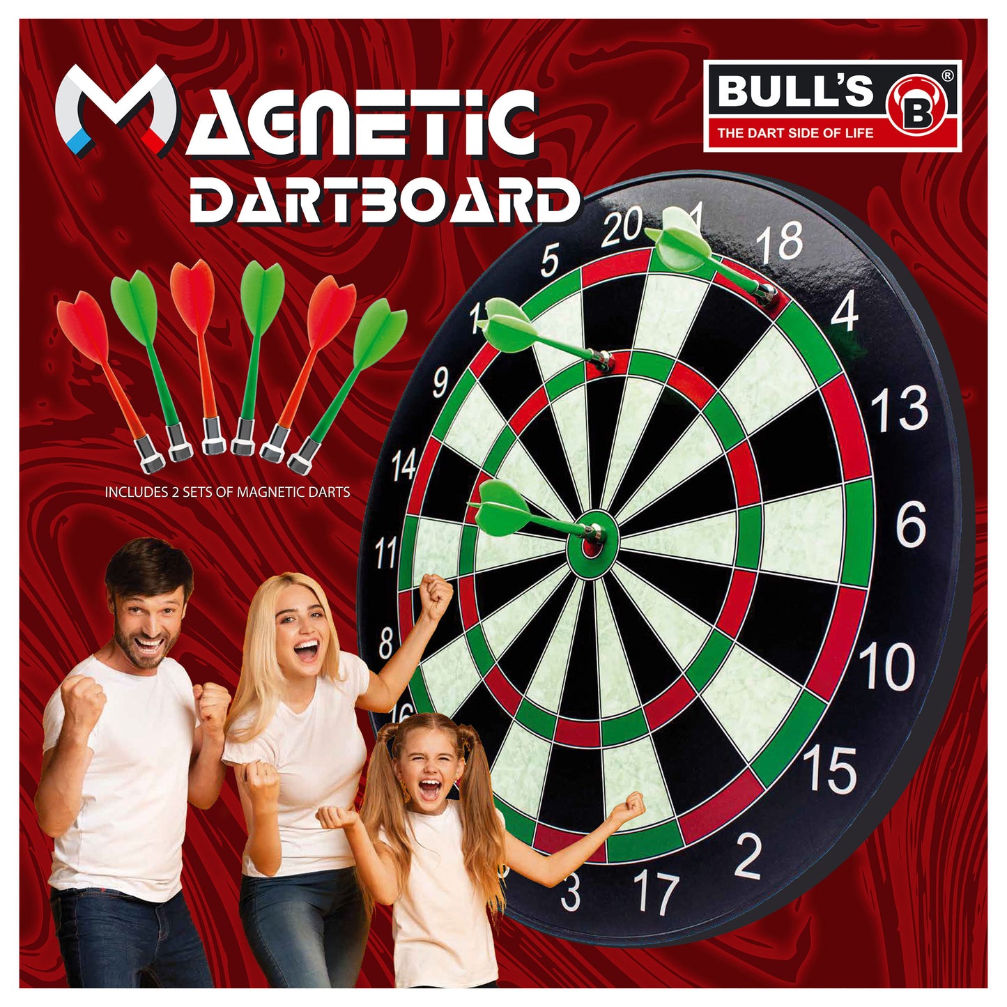BULL'S Magnetic Dartboard