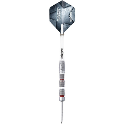 Unicorn Silver Star James Wade Steel Darts